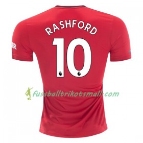Fußballtrikots Manchester United Marcus Rashford 10 2019-2020 Kurzarm Heimtrikotsatz kaufen
